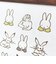 ミッフィー miffy X 鳥獣戯画 額装 (E) アート インテリア 日本製