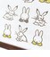 ミッフィー miffy X 鳥獣戯画 額装 (E) アート インテリア 日本製