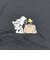 スヌーピー 超軽量たためるリュック ブラック ジャーニー SNOOPY
