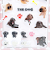 THE DOG ラブラドルレトリバー ぷくぷくジェリーシール 立体シール 犬 文具
