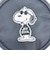 スヌーピー ジョークール アクセサリーポーチ 正面 モノトーン トラベル SNOOPY