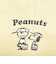 スヌーピー 2ルームショルダーバッグ ベースボール ベージュ SNOOPY