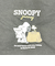 スヌーピー 巾着ショルダーバッグ ジャーニー ブラック SNOOPY