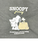 スヌーピー 巾着ショルダーバッグ ジャーニー ブラック SNOOPY