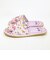 サンリオ マイメロディ スリッパ フラワーガーデン パープル Sanrio