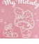 サンリオ マイメロディ バスマット Sanrio