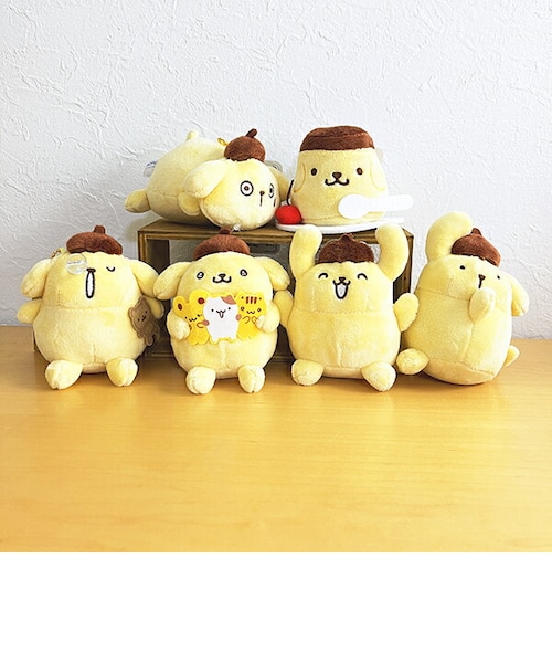 サンリオ ポムポムプリン すやすや ぬいぐるみ マスコットコレクション