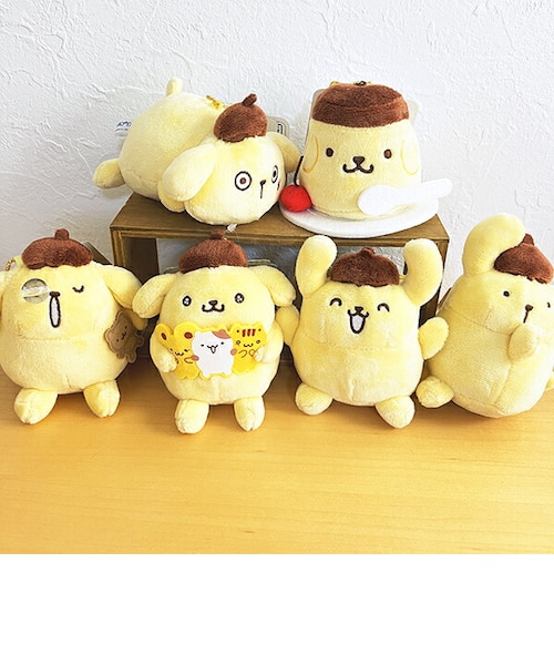 サンリオ ポムポムプリン すやすや ぬいぐるみ マスコットコレクション