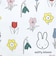 ミッフィー miffy スクエアトート バッグ miffy bloom