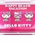 サンリオ 日焼けキティ 4点ロックランチボックス 日本製 Sanrio