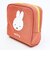 ミッフィー miffy ボックスポーチ オレンジ カラフルサガラ