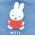 ミッフィー miffy ボックスポーチ ブルー カラフルサガラ