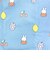 ミッフィー miffy エコバッグ ブルー カラフルサガラ