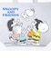 スヌーピー トートバッグ グレー SNOOPY