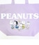 スヌーピー トートバッグ ラベンダー SNOOPY