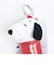 スヌーピー カナビラ付きミニシリンダー (レッド） SNOOPY