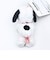 スヌーピー クッキー カナビラ付きプチふわマスコットキーホルダー SNOOPY