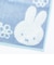 ミッフィー miffy ミニタオル リース ブルー ハンカチ