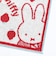 ミッフィー miffy ミニタオル ストロベリー レッド ハンカチ