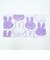 ミッフィー miffy フェイス のびのびタオルピローケース ラベンダー 枕カバー