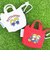 サンリオ パティ＆ジミー ミニトートバッグキーケース (レッド) Sanrio
