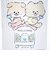 ほわころくらぶ 10周年記念 ダイカットステッカー しばころちゃん＆チャウちゃん シール 文具 日本製