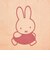 ミッフィー miffy 刺繍ミニトートバッグ ピンク
