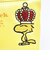 スヌーピー ウッドストック ミニ船形ポーチ アップリケ SNOOPY