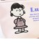 スヌーピー ルーシー ミニ船形ポーチ アップリケ SNOOPY