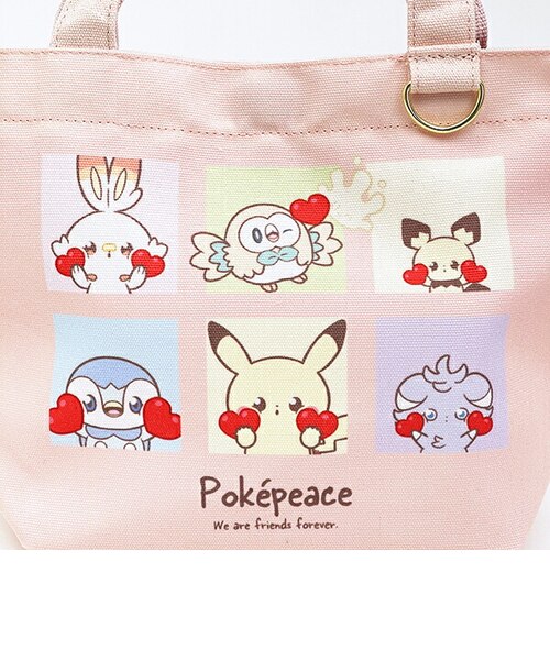 ポケットモンスター ハート ミニトートバッグ ポケピース ポケモン
