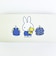 ミッフィー miffy 眼鏡ケース アイボリー ブルードレス
