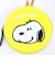 スヌーピー サークルさがらポーチ イエロー SNOOPY