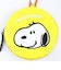 スヌーピー サークルさがらポーチ イエロー SNOOPY