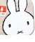 ミッフィー miffy フェイス マット ベージュ
