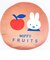 ミッフィー miffy パフクッション MIFFY FRUITS