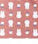 ミッフィー miffy ミニトート オレンジ はんなりフラワー