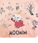 ムーミン リトルミイ まんまるトートバッグ MOOMIN