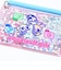 パワーパフガールズ コンフェッティパスケース ピンク カラフルピクセル パワパフ