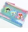 パワーパフガールズ 3ポケットポーチ クリア カラフルピクセル パワパフ