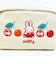 ミッフィー miffy ワッペンミニポーチ レトロチェリーシリーズ