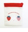 ミッフィー miffy 3P巾着 アイボリー STRAWBERRY&TULIP