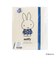 ミッフィー miffy バンド付き A4クリアホルダー (6P) ブルー ブルーナ・カラーシリーズ クリアファイル 文具