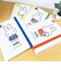 ミッフィー miffy バンド付き A4クリアホルダー (6P) レッド ブルーナ・カラーシリーズ クリアファイル 文具
