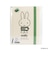 ミッフィー miffy バンド付き A4クリアホルダー (6P) グリーン ブルーナ・カラーシリーズ クリアファイル 文具