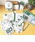ミッフィー miffy バンド付き A4クリアホルダー (6P) グリーン ブルーナ・カラーシリーズ クリアファイル 文具
