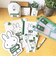 ミッフィー miffy バンド付き A4クリアホルダー (6P) グリーン ブルーナ・カラーシリーズ クリアファイル 文具