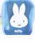 ミッフィー miffy カナビラ付きミニポーチ (ブルー) ブルードレスシリーズ