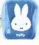 ミッフィー miffy カナビラ付きミニポーチ (ブルー) ブルードレスシリーズ
