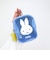 ミッフィー miffy カナビラ付きミニポーチ (ブルー) ブルードレスシリーズ