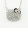 サンリオ ハローキティ ジュエリー パヴェフェイスペンダント ネックレス アクセサリー シルバー sanrio